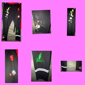 Uniquely Embroidered Joggers